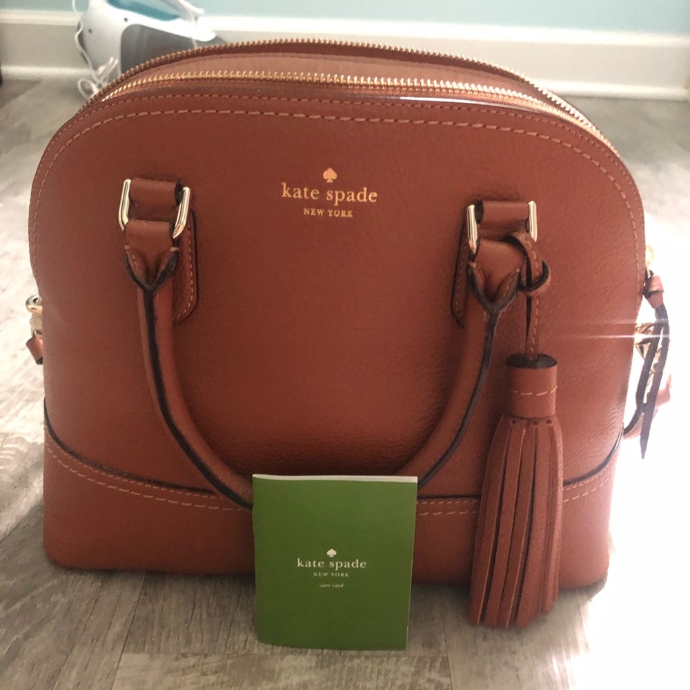 Large Kate Spade purse with strap